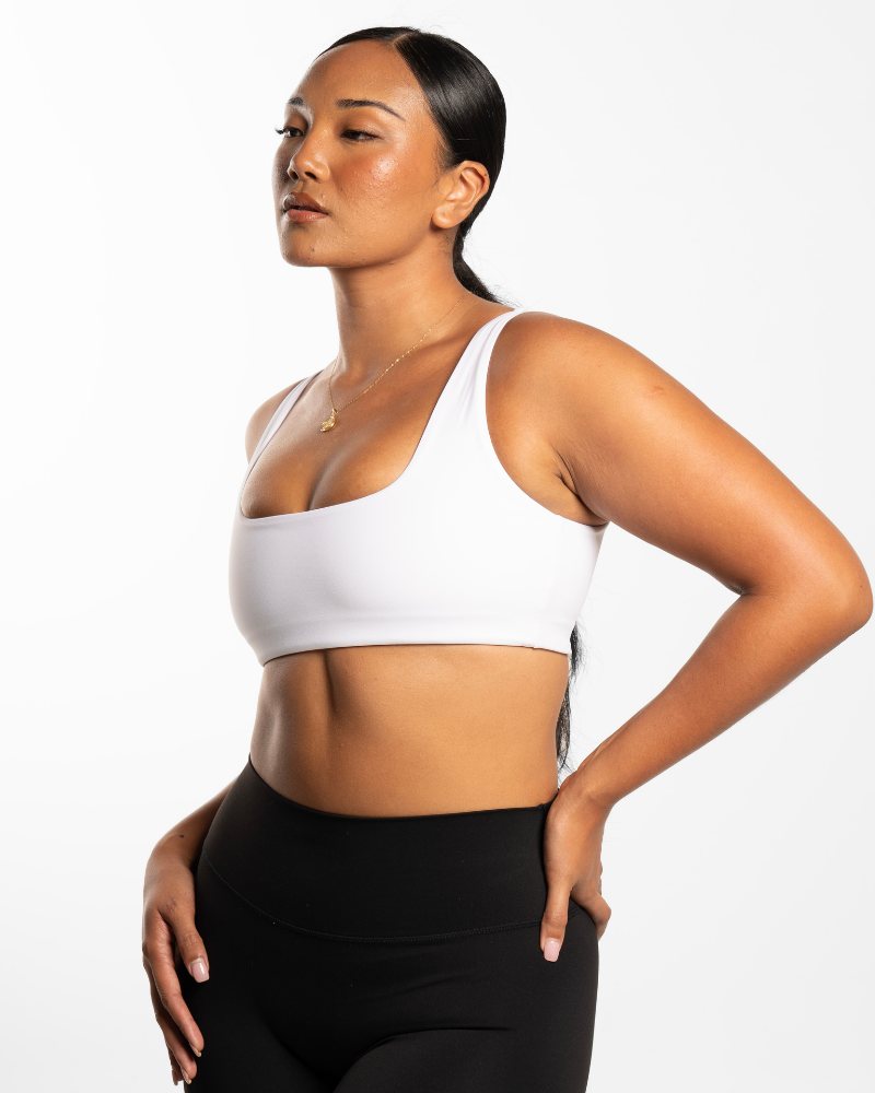 Square Neck Crop - Arctic