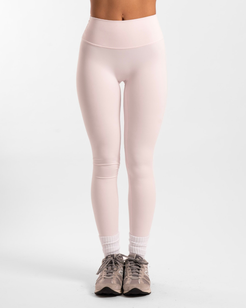 Not Your Basic Leggings - Pale Pink (Invisible Scrunch)
