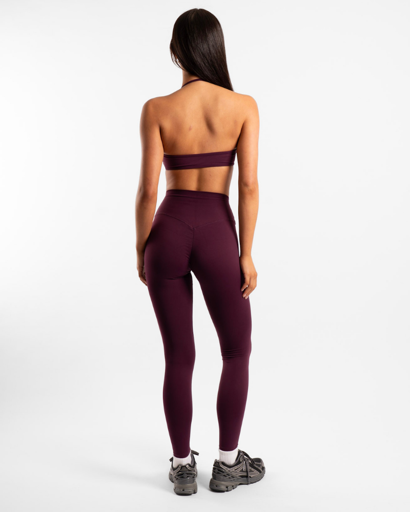 Not Your Basic Leggings - Plum (Invisible Scrunch)