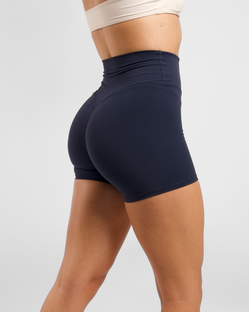 Not Your Basic Shorts - Navy (Invisible Scrunch)