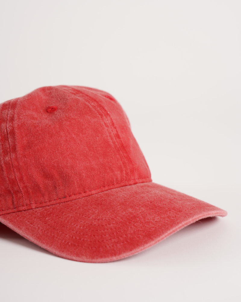Vintage Cap - Washed Red