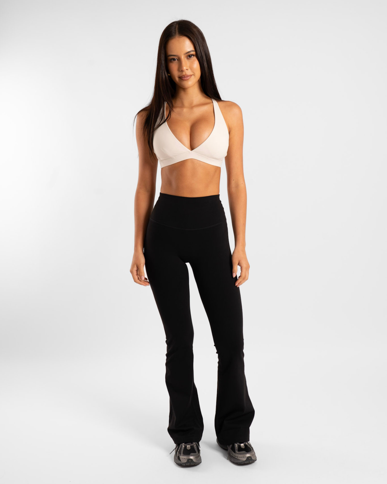 V-Neck Crop - Off-White