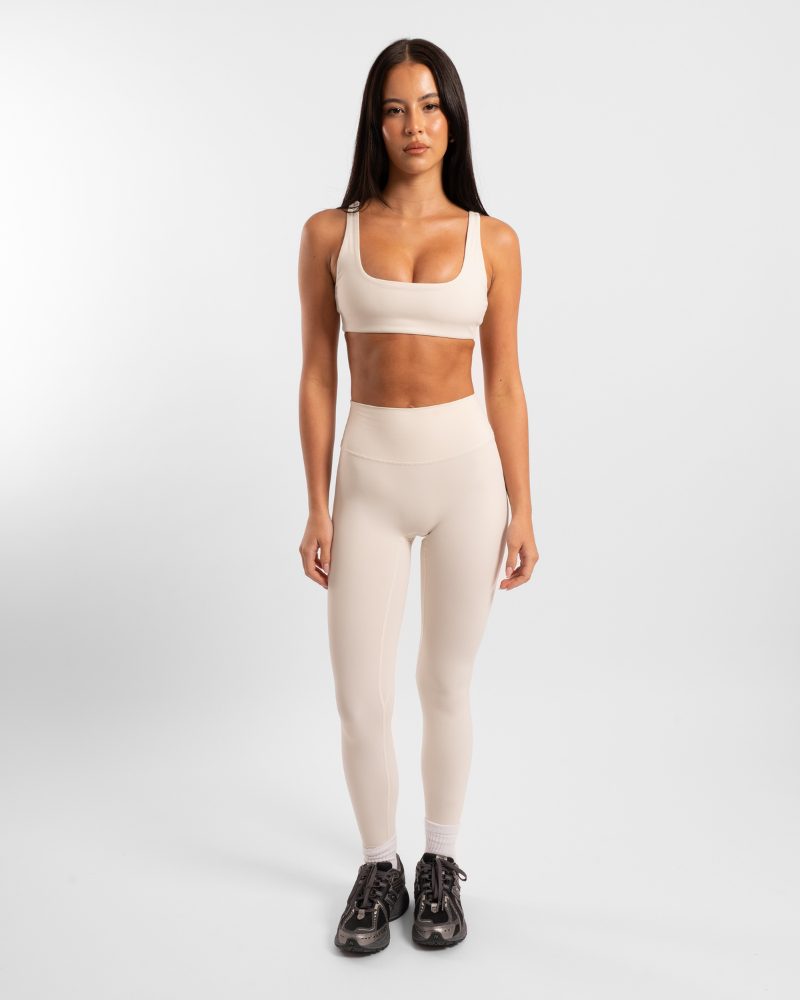 Square Neck Crop - Off-White