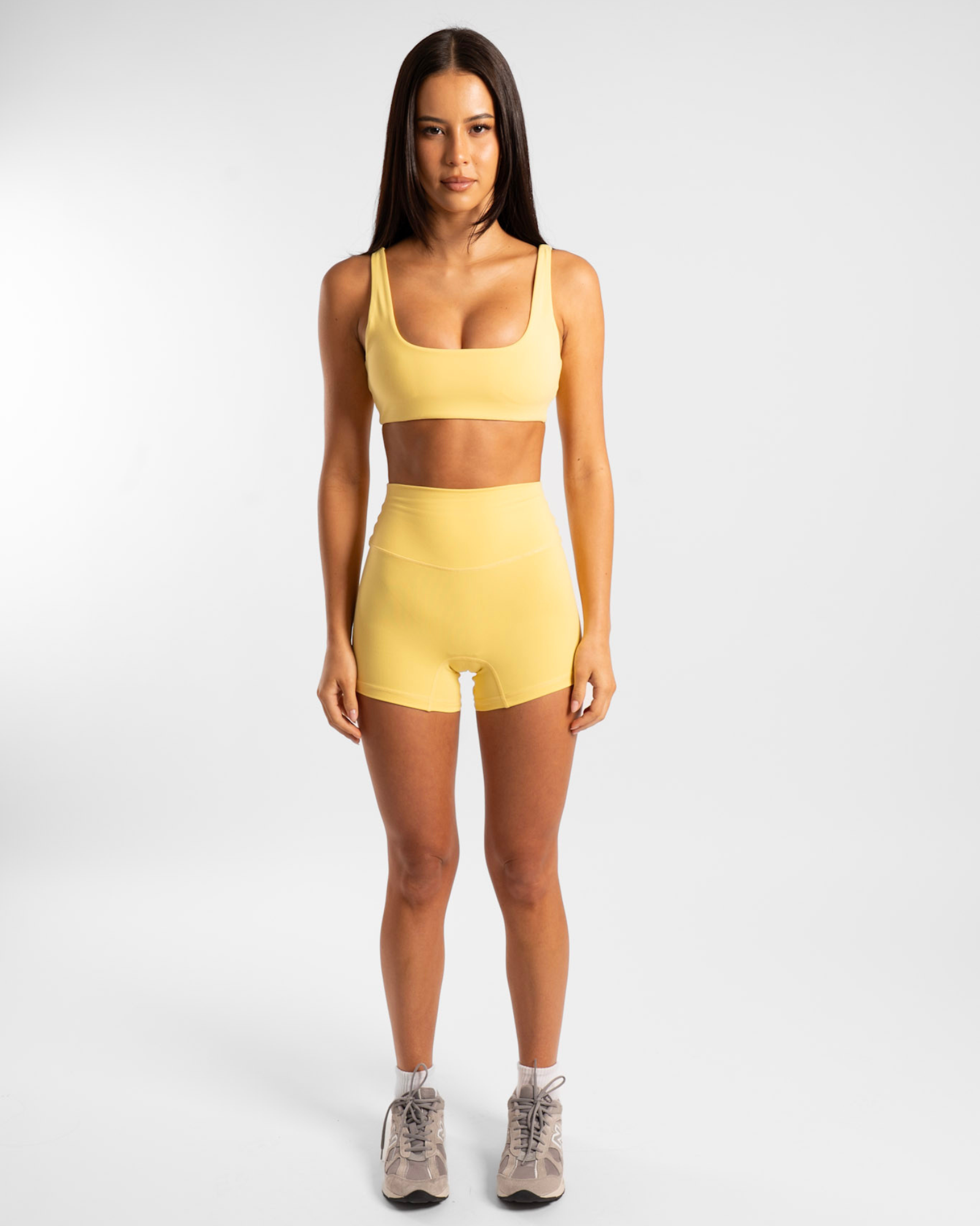 Square Neck Crop - Sunshine