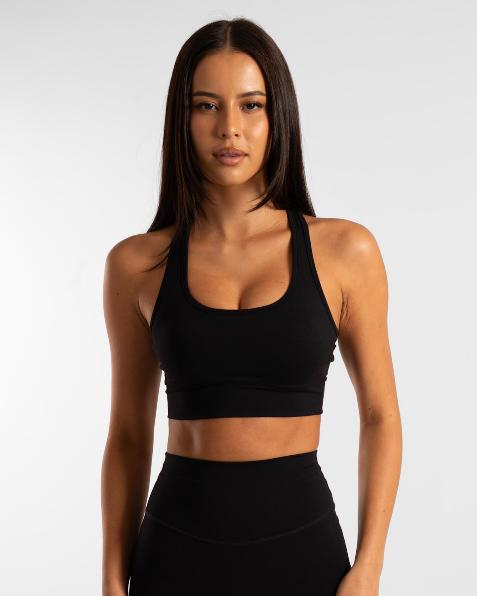 Racer Crop - Onyx