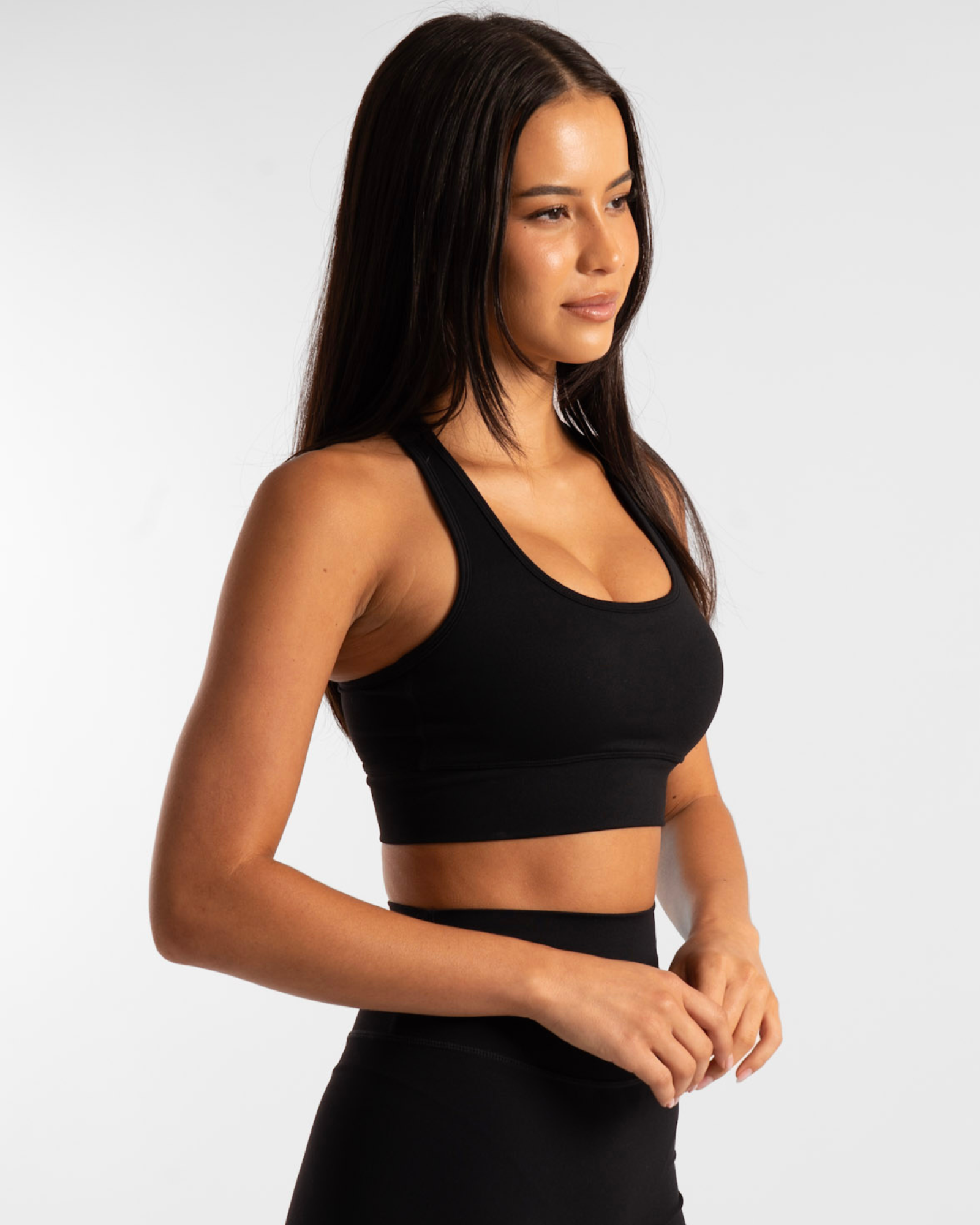 Racer Crop - Onyx