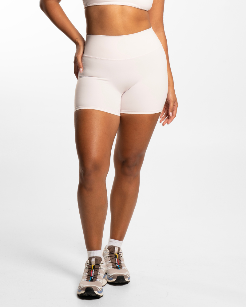 Not Your Basic Shorts -  Pale Pink (Invisible Scrunch)