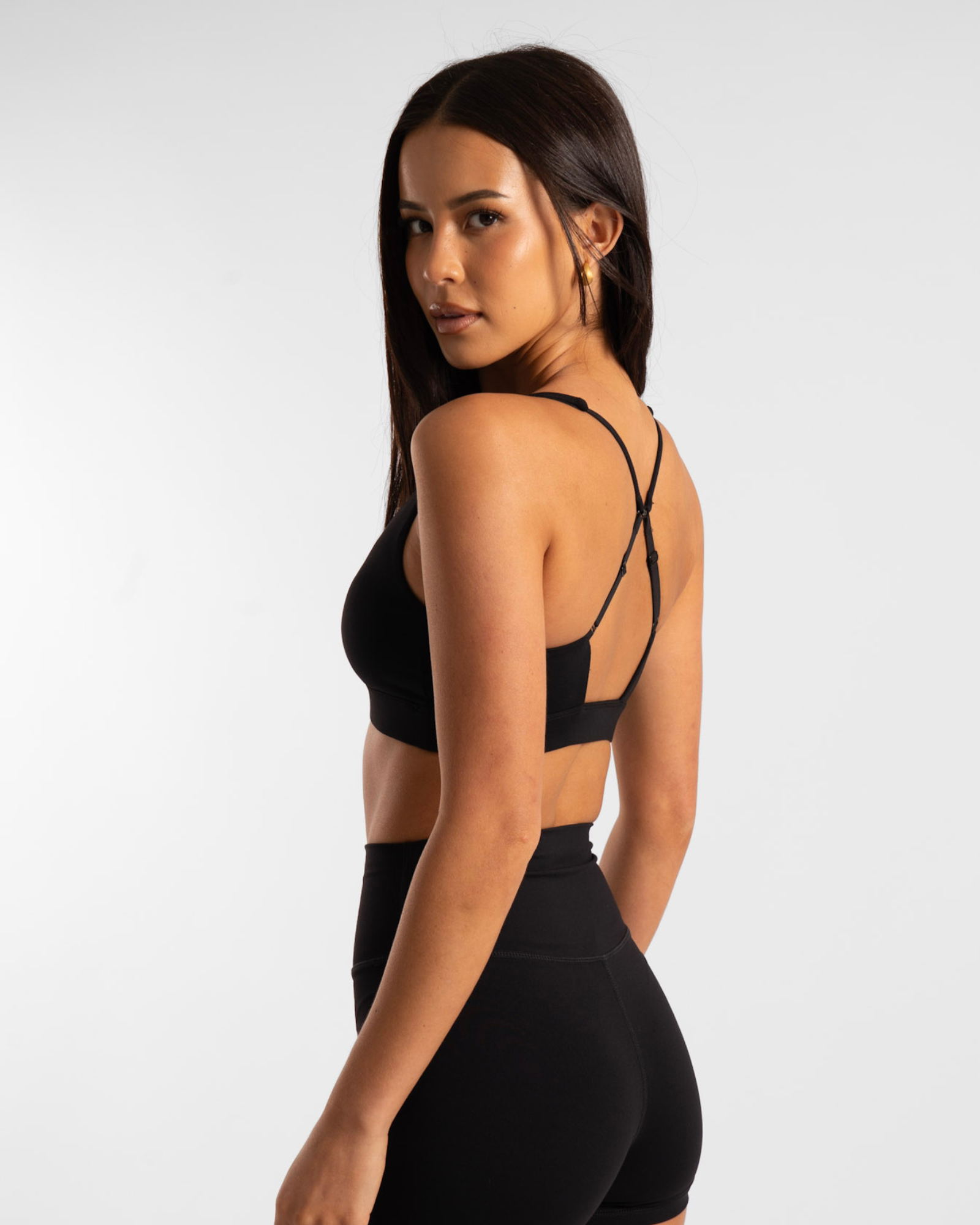 Cross Over Crop - Onyx